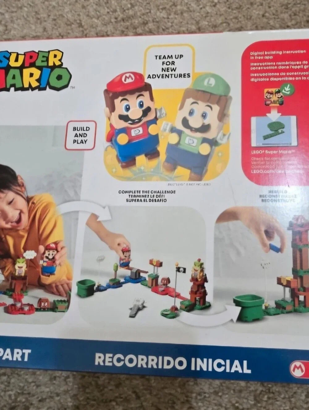Lego Adventures With Mario NIB